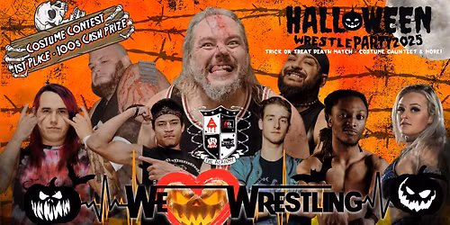 We Love Wrestling presents Halloween Wrestle-Party 2025!
