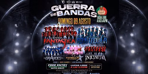 GUERRA DE BANDAS X LUCHA LIBRE