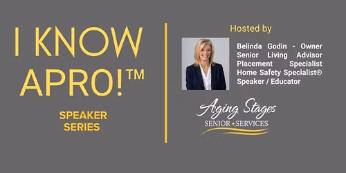 I KNOW A PRO! Speaker Series - 4