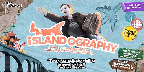 ISLANDOGRAPHY - Justin Shaw @ The Staircase