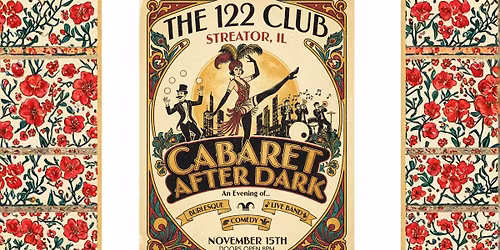 Cabaret After Dark: A Night of Burlesque, Comedy, and Live Music