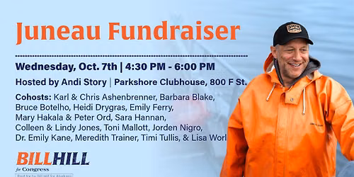 Juneau fundraiser to elect Bill Hill