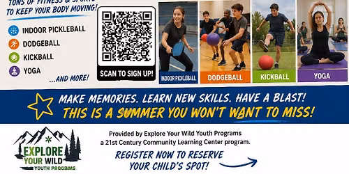 Free Summer Camp July 27 - July 31st