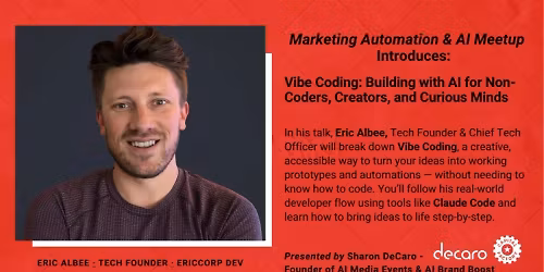 Eric Albee - Vibe Coding: Build with AI for Non-Coders & Curious Creators