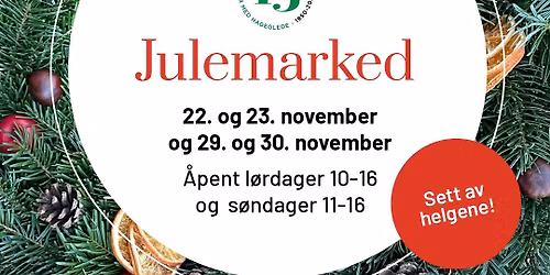 Julemarked på Selvåg gartneri og hagesenter