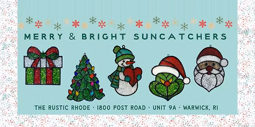 Merry & Bright Suncatchers