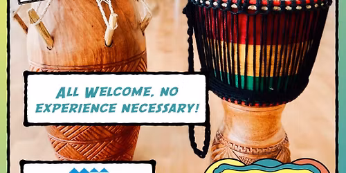 West African Djembe Drumming at the Flavel, Dartmouth