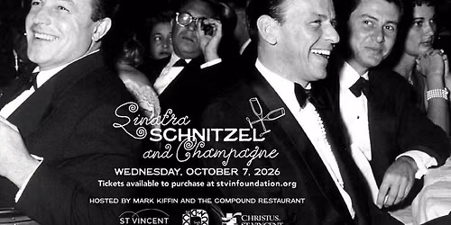 3rd Annual Sinatra, Schnitzel and Champagne Dinner