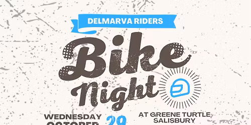 Delmarva Riders Bike Night @ Greene Turtle Salisbury