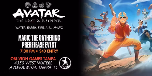 MTG: Avatar the Last Airbender Prerelease Event!