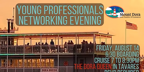 Lake Young Professionals Networking Evening Aboard the Dora Queen