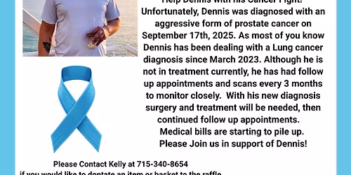 Cancer Benefit for Dennis Barth