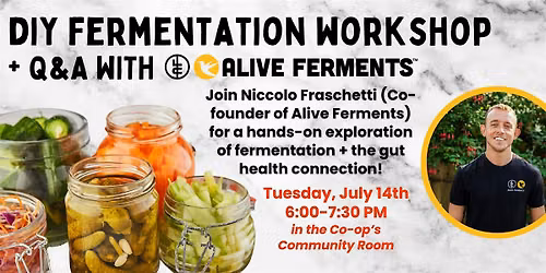 DIY Fermentation Workshop at OB People's