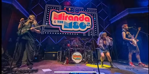 Rubbles Retro 80s Night with Miranda & the M80s