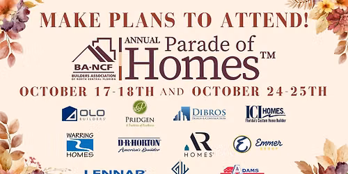 Annual Fall Parade of Homes