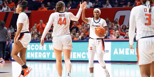 Indiana Hoosiers at Illinois Fighting Illini Womens Basketball