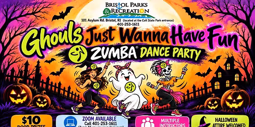 Ghouls Just Wanna Have Fun- Zumba Dance Party