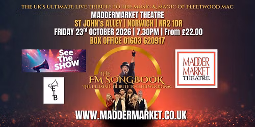 The FM Songbook - The Ultimate Tribute to Fleetwood Mac at The MADDERMARKET NORWICH