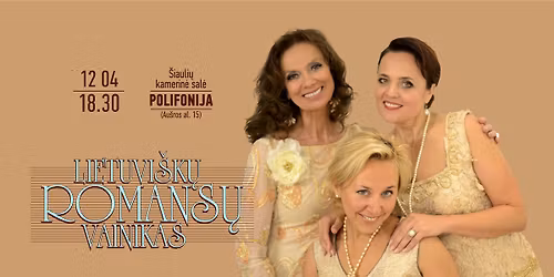 Kamerinis muzikinis spektaklis LIETUVI\u0160K\u0172 ROMANS\u0172 VAINIKAS