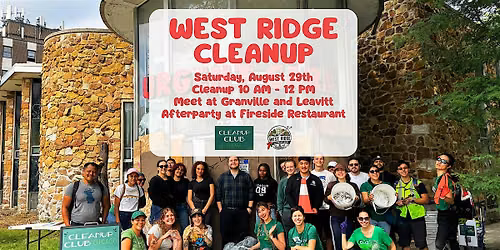 West Ridge Cleanup + Afterparty