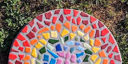 Mosaic step stones