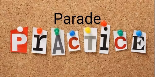 WK Marching Captains Parade Practice 