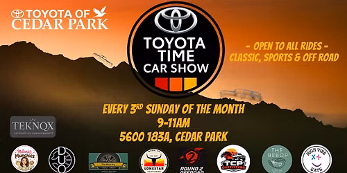 Toyota Time Car Show
