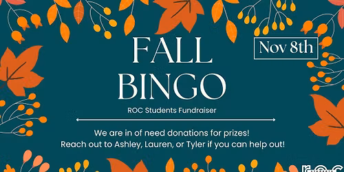 ROC Students Fall Bingo!