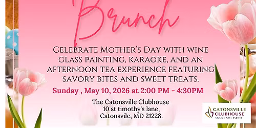 Mother\u2019s Day Experience: Afternoon Tea, Wine Glass Painting & Karaoke