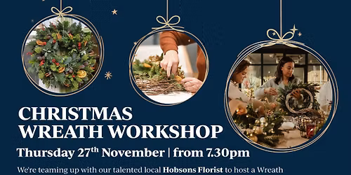 Christmas Wreathmaking at The Old Bridge Inn