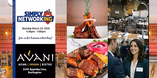 Simply Networking - Burlington Business Networking Event