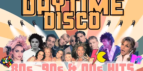 Drummonds Daytime Disco - 80s, 90s & 00s