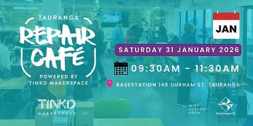 Tauranga Repair Cafe - January 2026