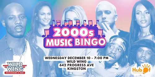 2000's Music Trivia @ Wild Wing (Kingston)