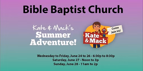 Kate & Mack's Summer Adventure!