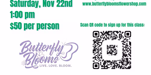 Cornucopia Floral Design Class