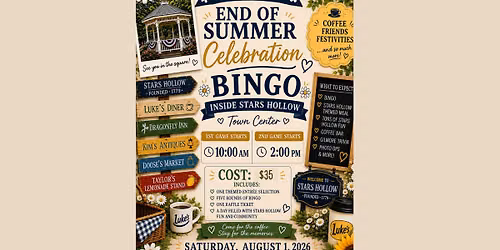 Gilmore Girls Brunch & Bingo