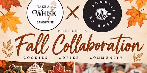 Cookie decorating and fall drink flight collab
