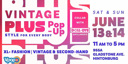 Vintage PLUS Pop-Up at Next Door Ottawa