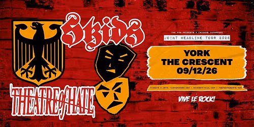 Skids & Theatre Of Hate - The Crescent, York