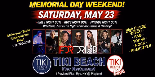 FDR DRIVE @ Tiki Beach