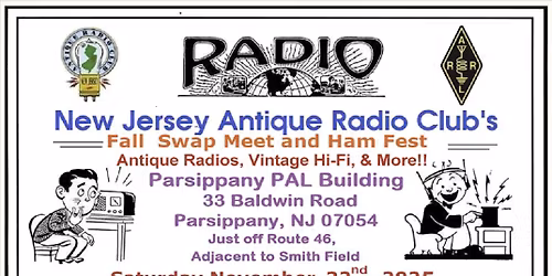 NJARC Fall Swap Meet and Ham Fest