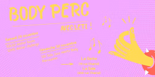 Ateliers body percussion (Vol.3)