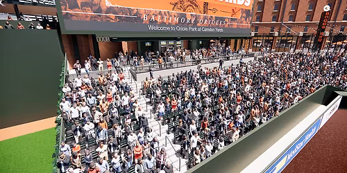 Parking Baltimore Orioles at Tampa Bay Rays