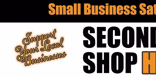 Second Hand Shop Hop-Small Business Saturday