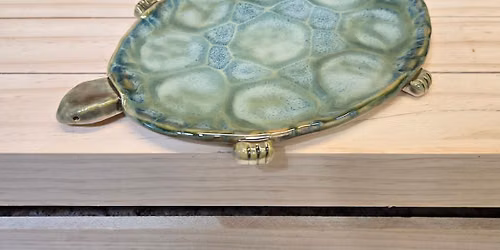 Clay Play! Stoneware Turtle Dish