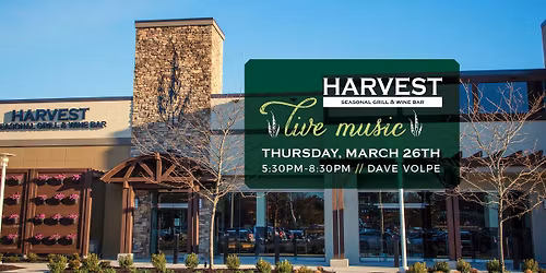 Dave Volpe at Harvest Moorestown