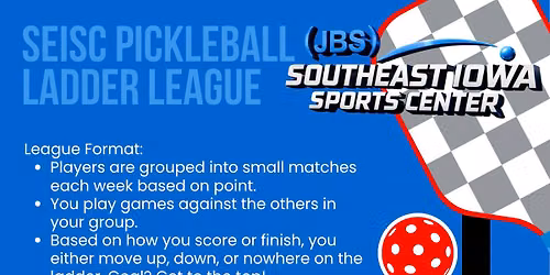 Ottumwa Pickleball Ladder League @ SEISC - September\/October