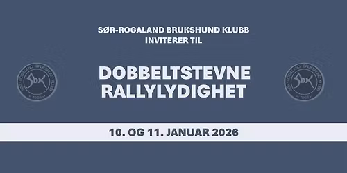 Rallylydighetsstevne Stavanger 10. og 11. januar 2026