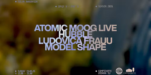 DOM 19.04 \u25cd SOLAR \u25cd BASSTATION w\/ ATOMIC MOOG Live - CAMPIDARTE